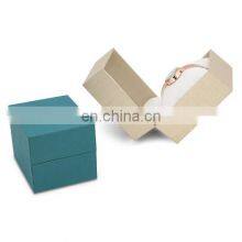 New Luxury Paper Leather Cases Fashionable Customized Logo Paper Watch Box thumbnail-3