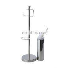 New Design Standing Tissue Holder With Toilet Brush