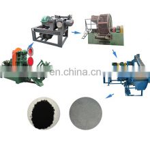 waste tire tyre recycling machine rubber powder to granules production line