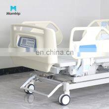 Loading Bearing 240kgs Remote Control Wholesale Price Electric Five Function Nursing Patient Hospital Bed With Mattress and Desk thumbnail-2