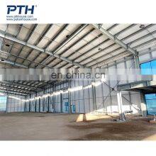 PTH Multistory Prefab Steel Structure Warehouse With Office Building Long Span Structure thumbnail-4
