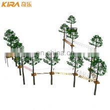 China Attractions Rope Course Outdoor Obtacle Challenging Ropes Adventure Playground Equipment thumbnail-5