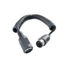 DIN 5pin Microphone Spring Cable Bus Cable thumbnail-2