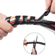 Cable Manager Pipe Production Line / Spiral Wrap Hose Making Machine / Wrapping Hose Sleeve Extruder Machine thumbnail-5