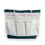 Heavy Duty Polyester Canvas Garden Tool Bag Tote Garden Tool Bag With 7 Pockets thumbnail-2