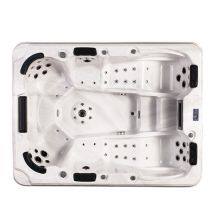 Modern 6-Person Acrylic Swim Spa Outdoor Hot Tub With Massage Features for Hotels Sale Outdoor Whirlpool Pool thumbnail-3