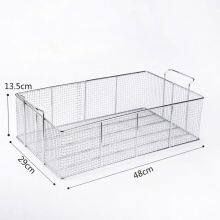 50 100 150 200 300 500 Micron 304 Stainless Steel Woven Wire Mesh Screen Filter Basket thumbnail-2