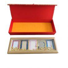 Art Paper Hardcards Painting Calligraphy Frame Brocade Box Sets 2 Sets Per Batch for Wall Art Home or Office Dectoration