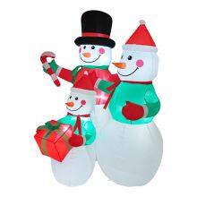 Snowman Inflatable With Inflatable Snow Globe – Perfect for Xmas Decor thumbnail-2