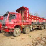 Used Howo 40t Dump Truck Year 2012 Howo 8*4 4 Axles Tipper Second Hand CNHTC HOWO 40t Dump Truck thumbnail-3