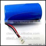 3.6V Er26500 Lisocl2 Battery Energy Type C Size Battery 9000mAh With Wire and Connector