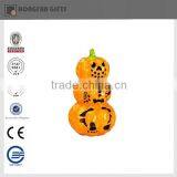 man shape ceramic pumpkin candle holder