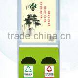 Outdoor Solar Scrolling Advertising Light Box With Dust Bin thumbnail-4