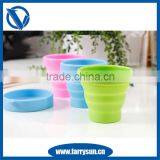 High Quality Silicone Collapsible Custom Foldable Cups thumbnail-1