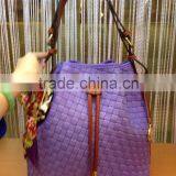 Custom Nylon Handbag Woven Bag Drawstring Handbag For Shopping