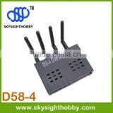 D58-4 FPV 5.8G 4CH Audio Video 5.8GHz Diversity Receiver Fpv Googles