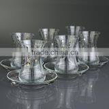 12 Pcs Glass Tea Set thumbnail-1