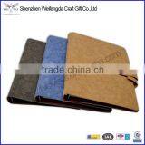 2016 new office pu leather organizer agenda printing
