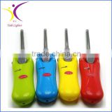 Plastic refillable touch stash grill lighter with customized colors