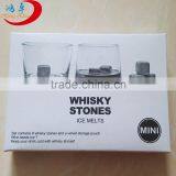 9 Pcs/set Drink Chilling Stone Rock for Whiskey Gift Box | Whiskey Stone With Box thumbnail-1