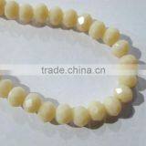 6mm Sales of color glass flat bead BZ046