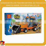 Shantou Wange Brick Toy Factory Wholsale Toy Forklift thumbnail-1