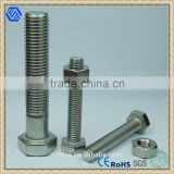 Mass Production Stainless Steel Hex Head Bolt with Nut