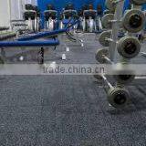 Gym noise reduction rubber flooring