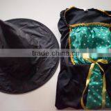 Wholesale China New Fashion Little Girl Glitter Witch Party Costume thumbnail-3