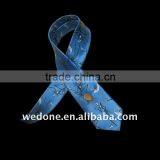 Fancy Fashion Tie/navy Blue Tie thumbnail-1