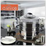 Double Layer Stainless Steel Steamer Pot Steam Cooker thumbnail-1