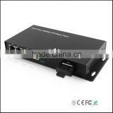 1Fiber 4 RJ45 Ports Unmanageable Optic Fiber Media Converter