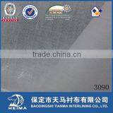 High Quality HDPE Coating Shirt Collar Fusing Interlining 100% Cotton thumbnail-2