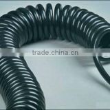 factory high grade long flexible pu spiral cable