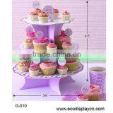 Retail Corrugated Cardboard Cupcake Rack