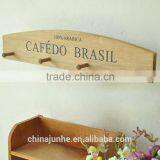 Hot Sale Clothes Hanger Hook Wooden Hanger Hook Children Clothes Wall Hanger thumbnail-1