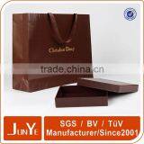 Gold Foil Stamp Luxury Paper Gift Bag With Twist Handle Supplier's Choice thumbnail-3