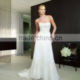 OEM ODM Customized Puff Ball Gown Wedding Dress thumbnail-2