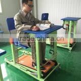 Exercise School Desk and Chair Cheap Sports Modern School Furniture HXZY061 thumbnail-3