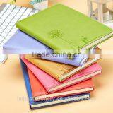 New Promotional Embossed Customized Logo Notebook Leather