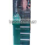 Shopping Mall Popular Glass Makeup Floor Stand Display Showcase