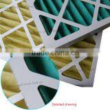 Medium Efficiency Anti-humidity Foldaway Paper/ Metal Frame Synthetic Filter With Large Dust Holding Capacity and Large Air Flow thumbnail-4