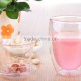 200ml Borosilicate Double Wall Glass Cup With Handle by Hand thumbnail-1