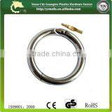 Professional metal bull nose rings/livestock nose ring for wholesales