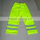 Oxford Knit PU Workwear Raincoat Rainsuit Relective Tape Yellow Color Waterproof Breathable thumbnail-4