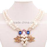 New Designs Luxury Pearl Crystal Necklace Express Shipping
