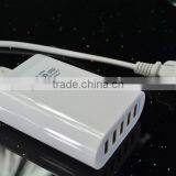 New Arrival Universal Portable 5 Port Usb Charger for Mobile Phone thumbnail-1
