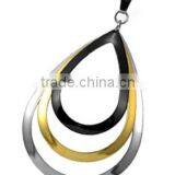 3 Tone Color Stainless Steel Fake Gold Jewelry