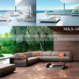 New Modern Luxury Garden Sofa Set Furniture - Poly Rattan Sofa Set Furniture - Outdoor Sofa Furniture thumbnail-4