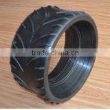 semi pneumatic rubber tire 370x165CV for agricultural planter seeder cultivator press wheel or roller